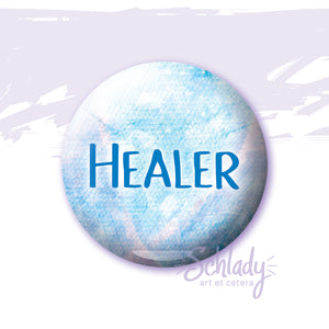 Healer - Button Pin