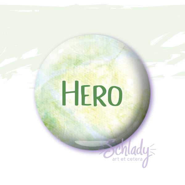 Hero - Button Pin