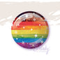 Starry Gay Pride Flag - Magnet