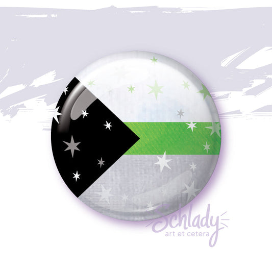 Starry Demiromantic Pride Flag - Magnet