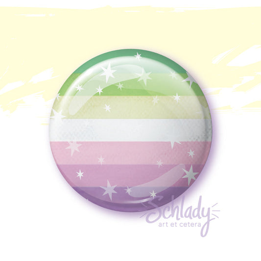 Starry Genderdoe Pride Flag - Magnet