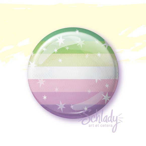 Starry Genderdoe Pride Flag - Magnet