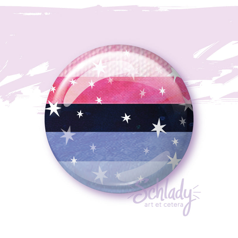 Starry Omni Pride Flag - Magnet