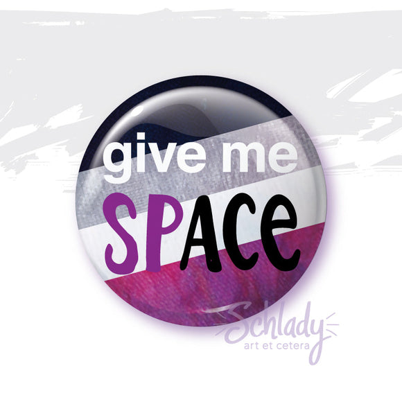 Give Me Space - Ace Pride Magnet