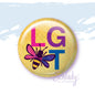 LG-Bee-T - Bi Pride Magnet