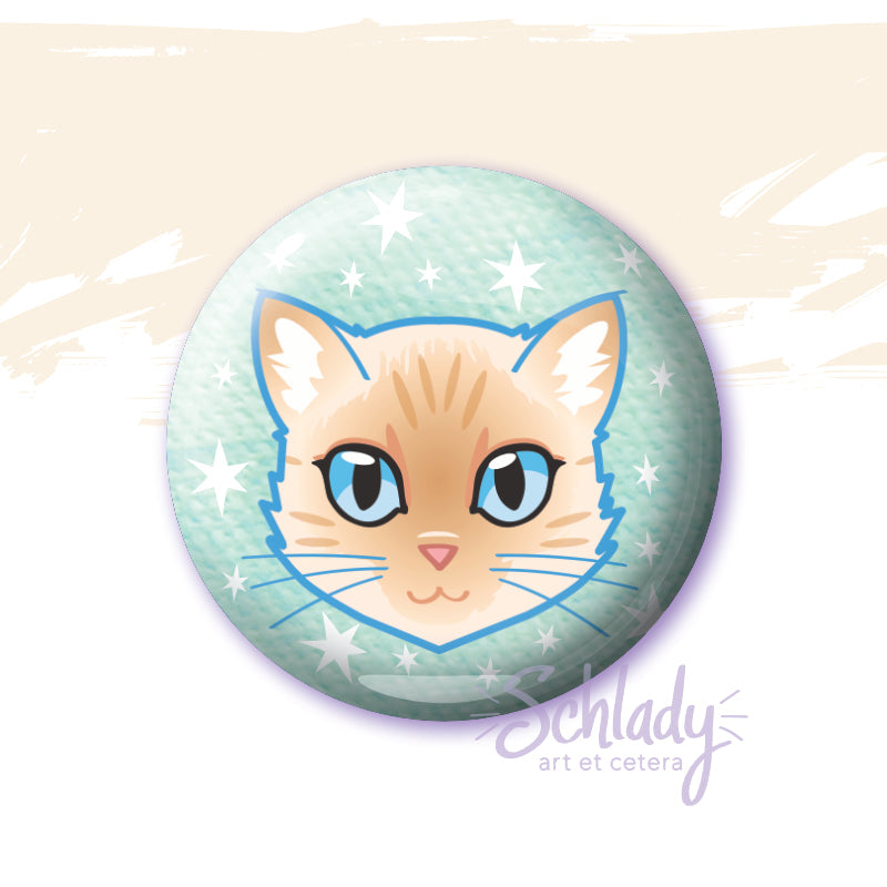 Flame Point Cat - Magnet