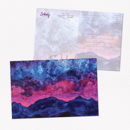 Bits of the Sky - Postcard