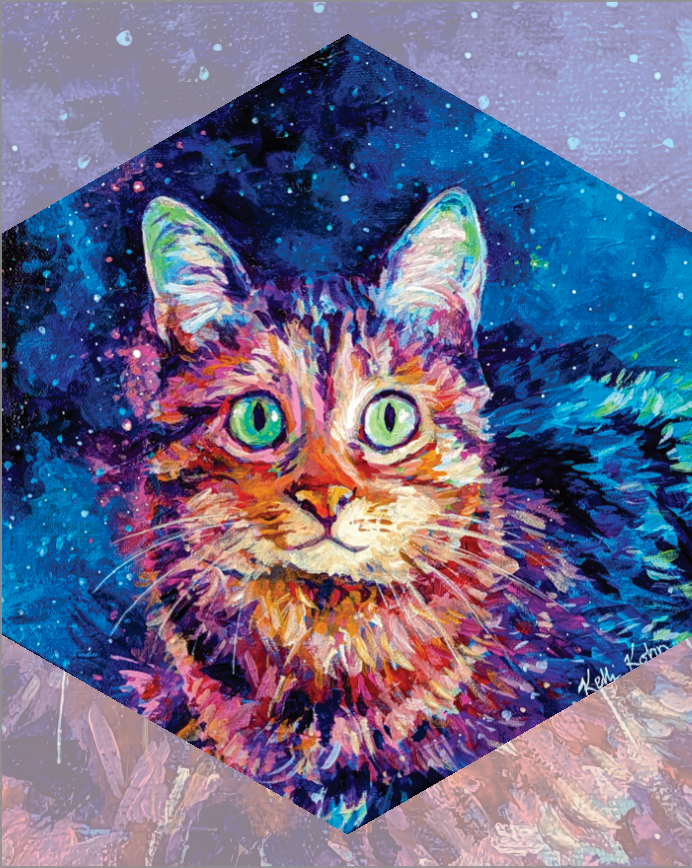 Miss Ma'am In Space - 8x10 Art Print