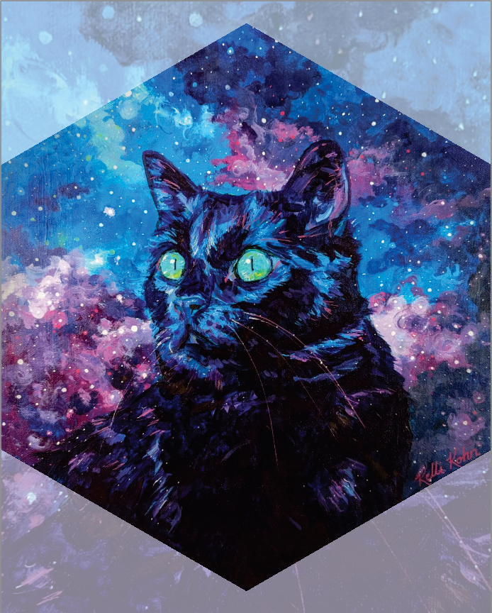 Wow Star Clouds - 8x10 Art Print