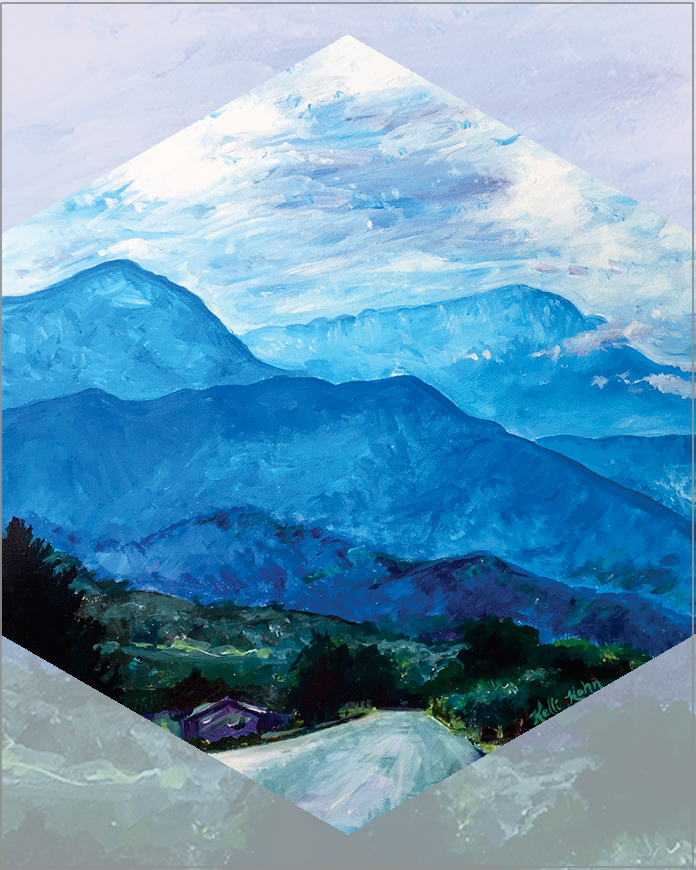 Holographic 8x10 Art Print - "Mountain Moods"