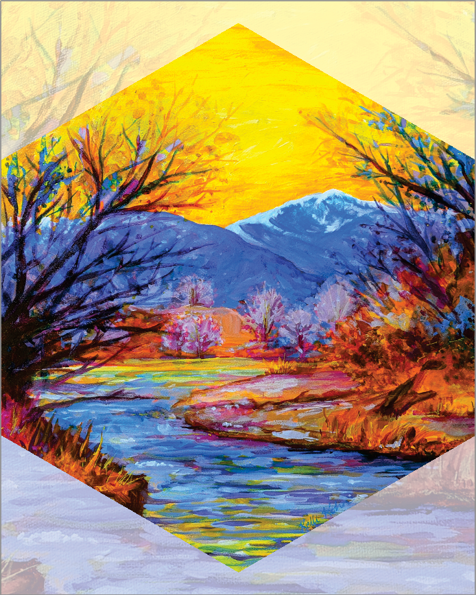 Mountain Moods 8 - 8x10 Art Print