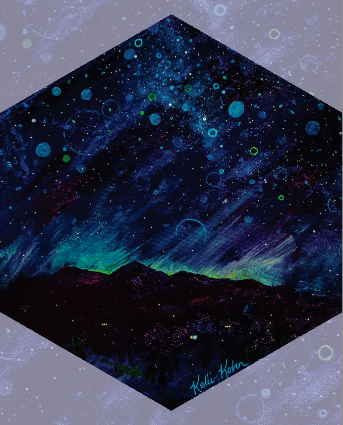 Waiting For The Meteors - 8x10 Art Print