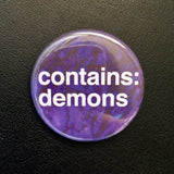 Contains Demons - Magnet