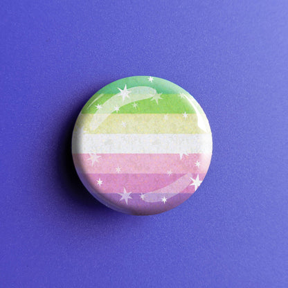 Starry Genderdoe Pride Flag - Magnet