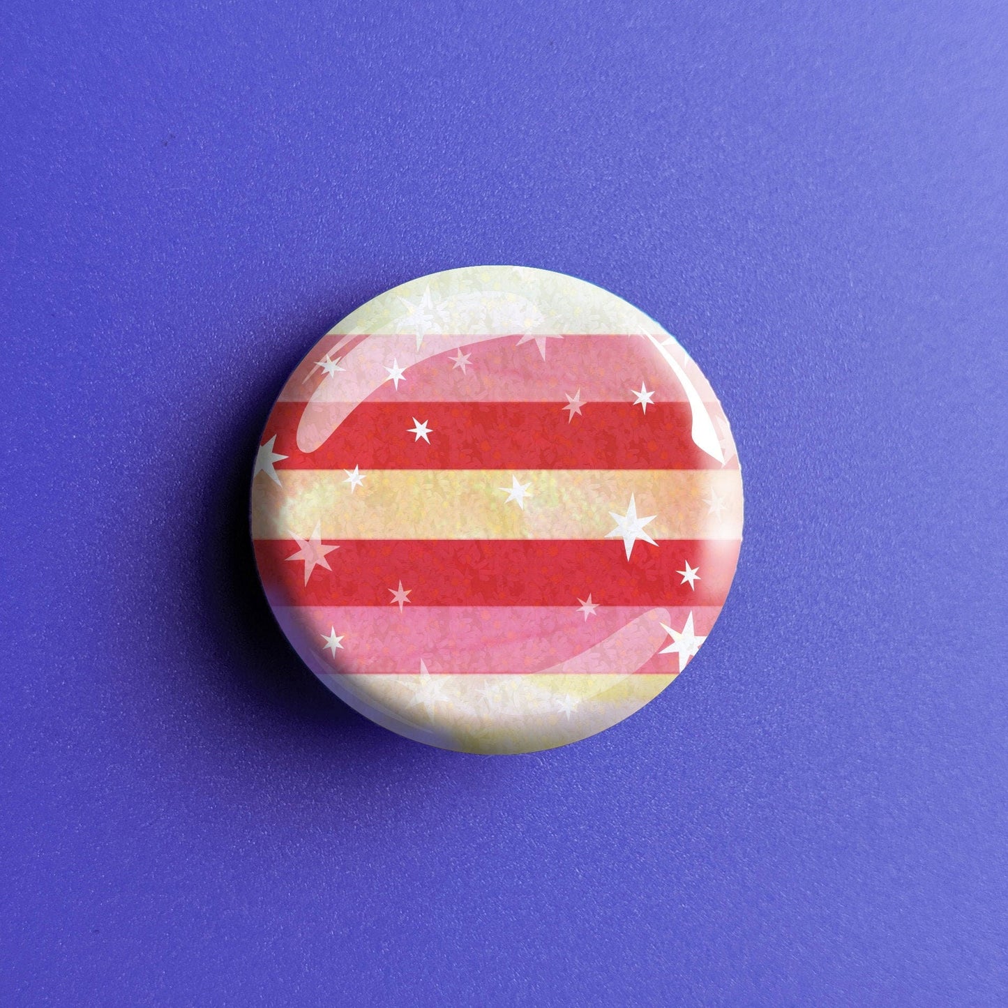 Starry Girlflux Pride Flag - Magnet