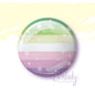 Starry Genderdoe Pride Flag - Button Pin