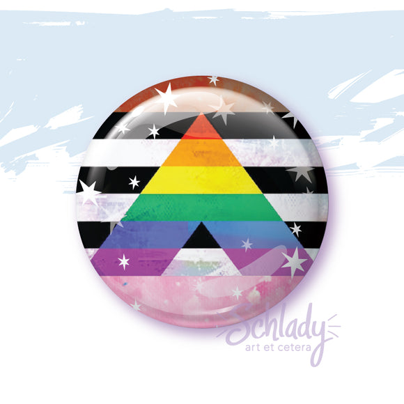 Starry Ally Flag - Button Pin