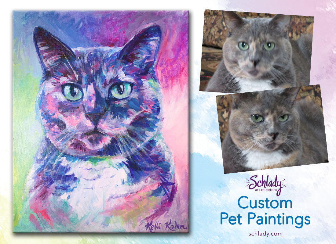 CUSTOM Pet Portrait Painting