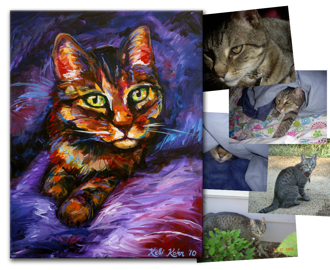 CUSTOM Pet Portrait Painting