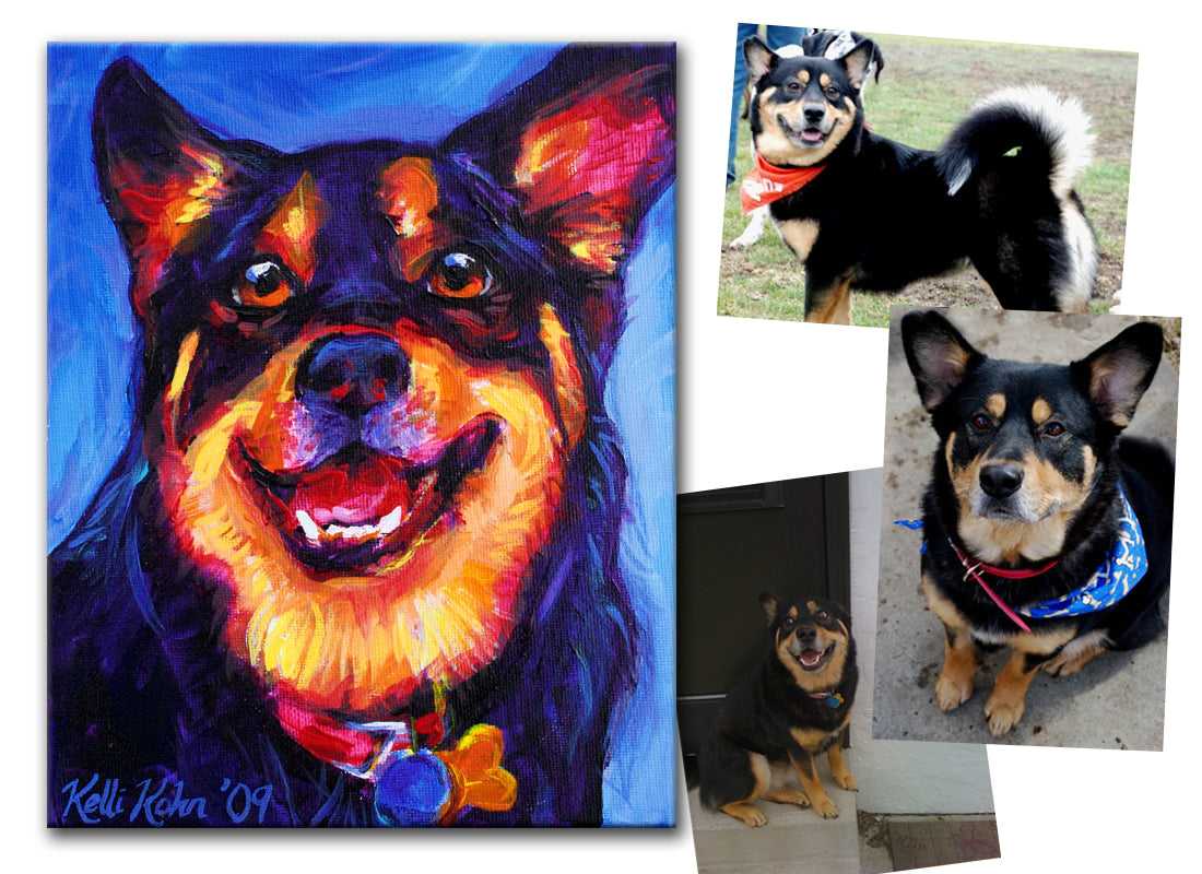 CUSTOM Pet Portrait Painting