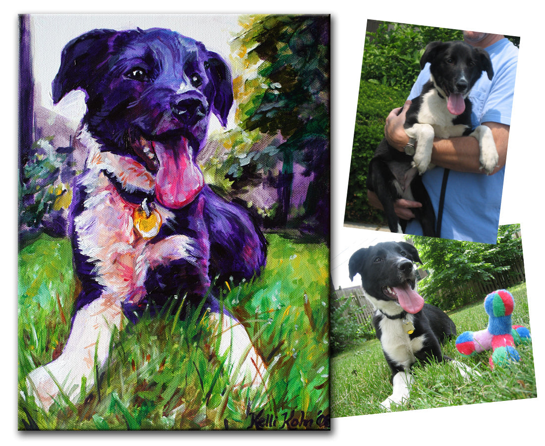 CUSTOM Pet Portrait Painting