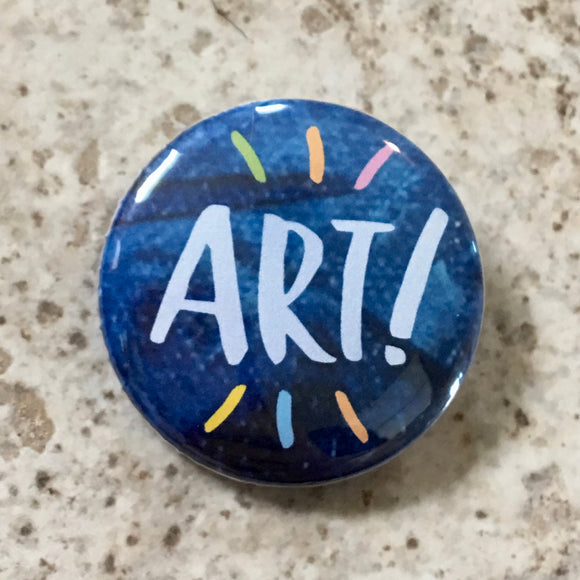 Art! - Button Pin