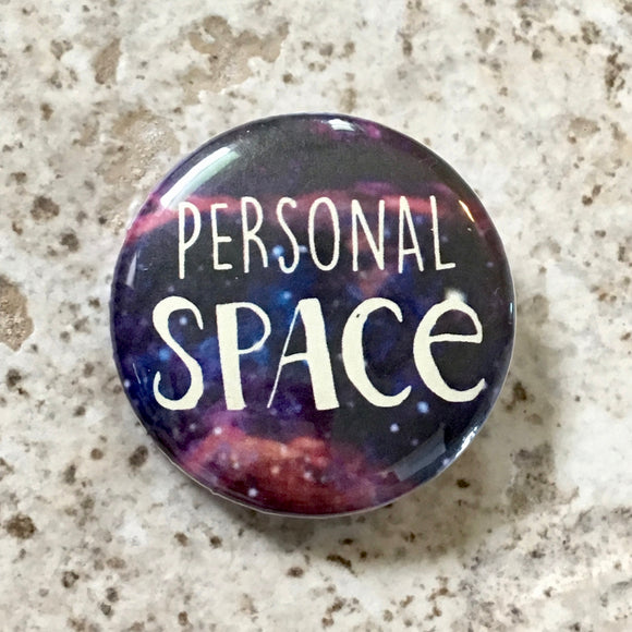 Personal Space - Button Pin