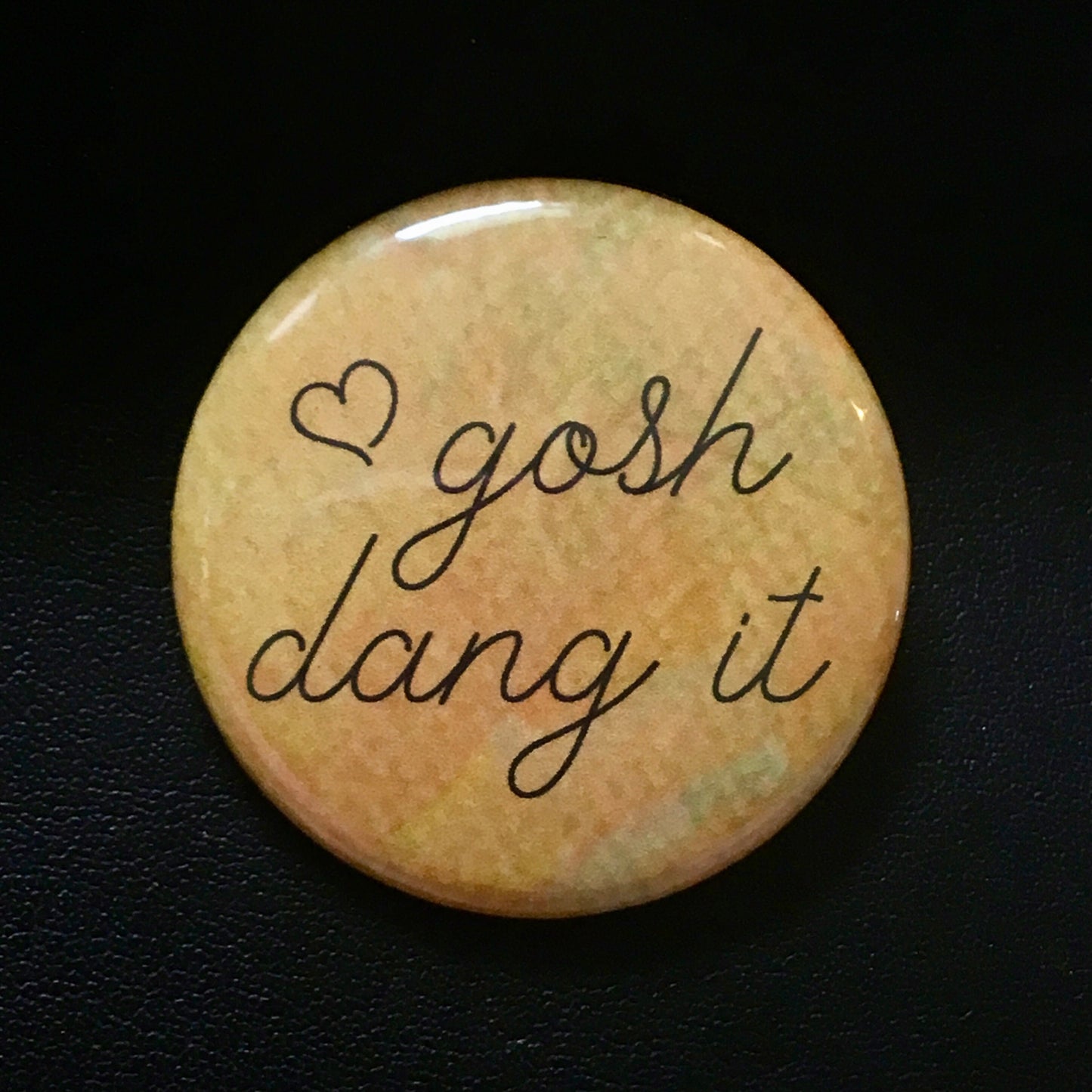 Gosh Dang It - Button Pin