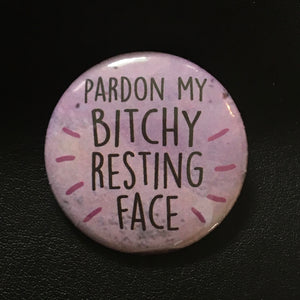 Pardon my BRF - Button Pin