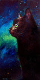 Galaxy Cat II  - Original Painting 24 x 48