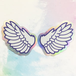 Angel Wings - Holographic Sticker Set