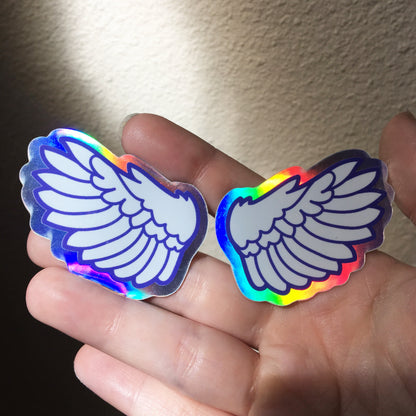 Angel Wings - Holographic Sticker Set