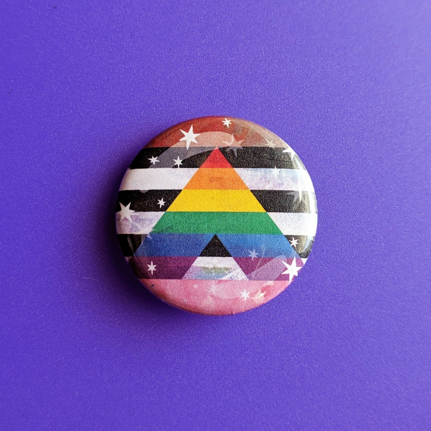 Starry Ally Flag - Button Pin