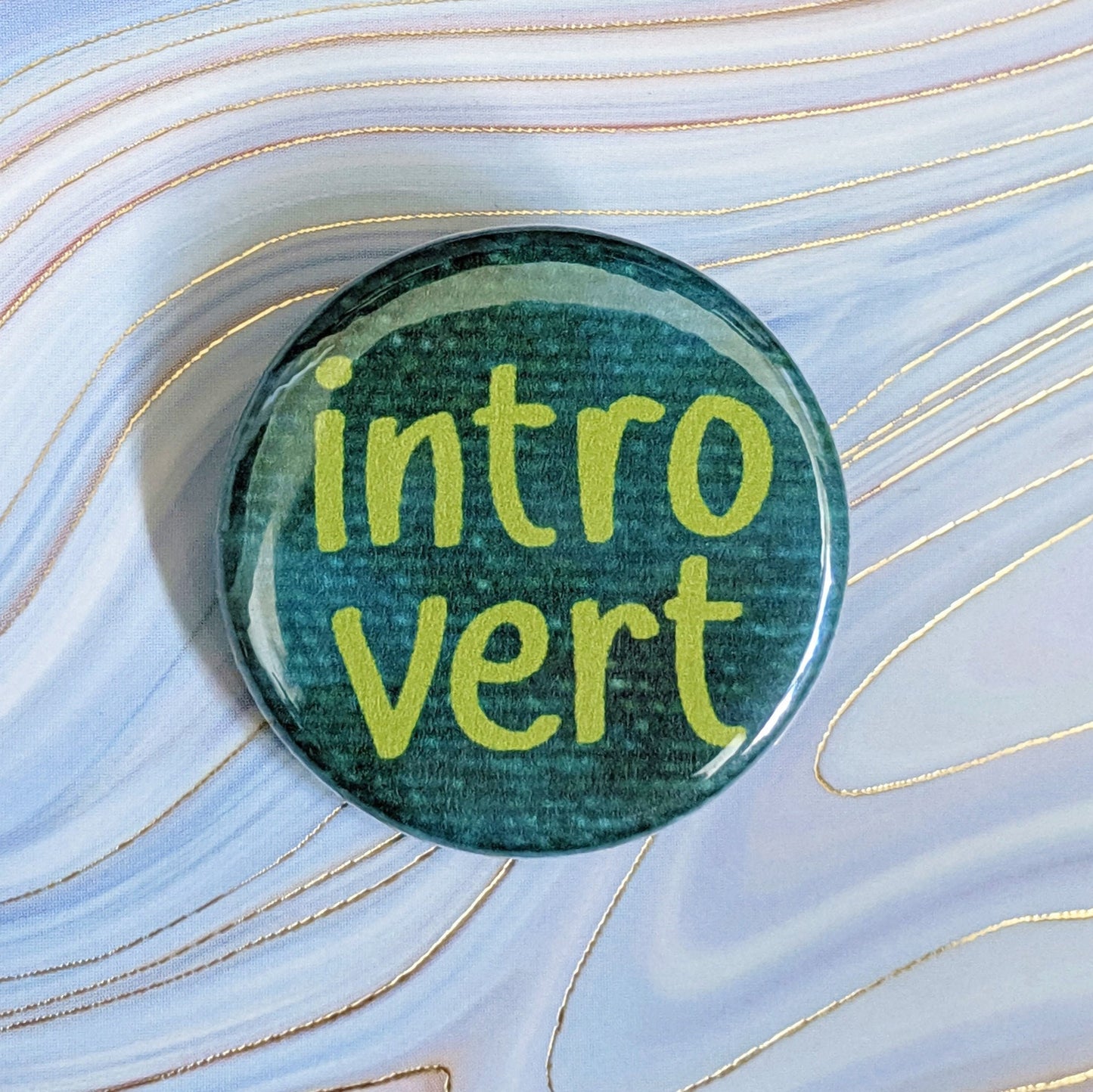 Introvert - Button Pin