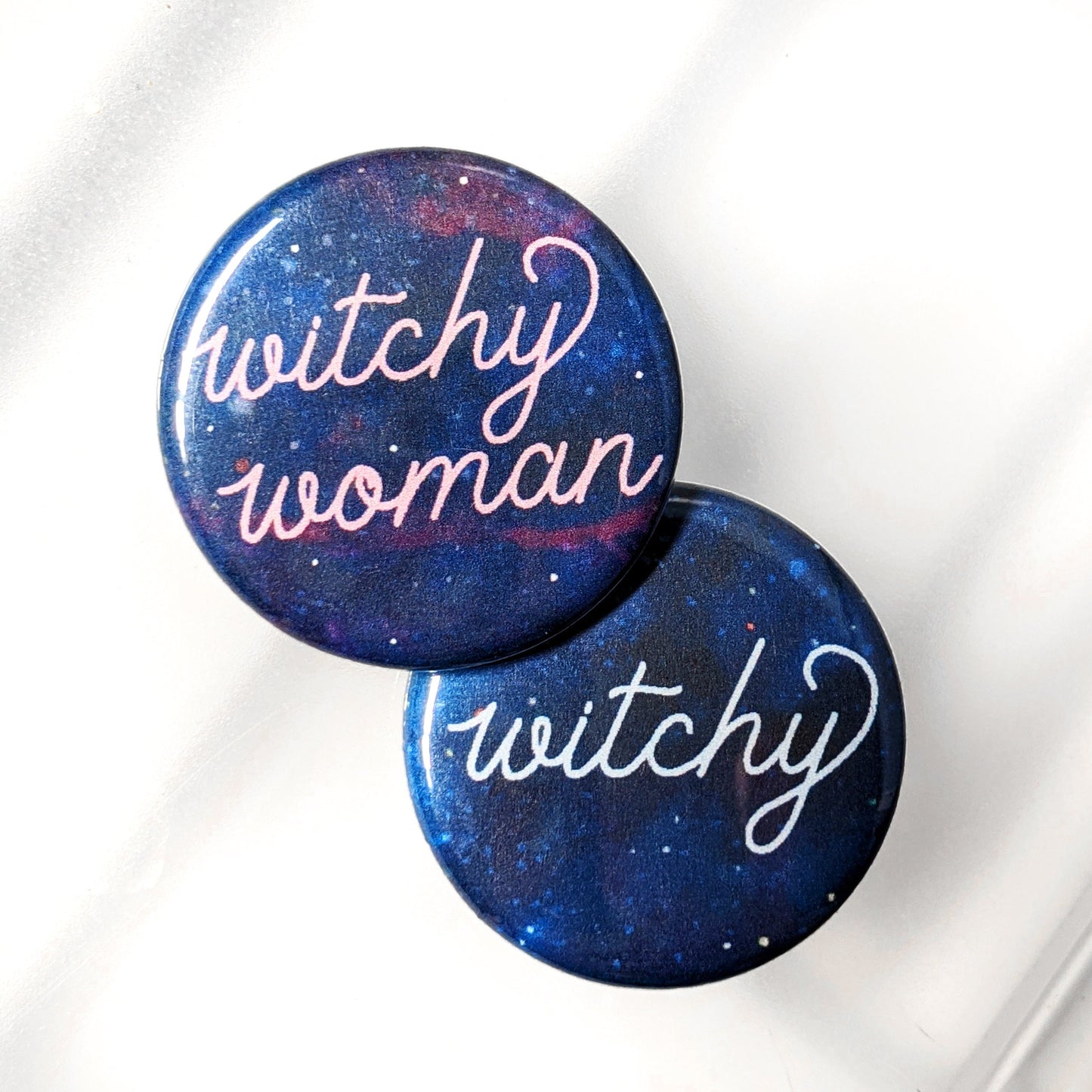 Witchy Woman - Button Pin