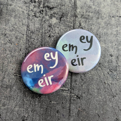 Ey Em Eir - Button Pin