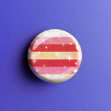 Starry Girlflux Pride Flag - Button Pin