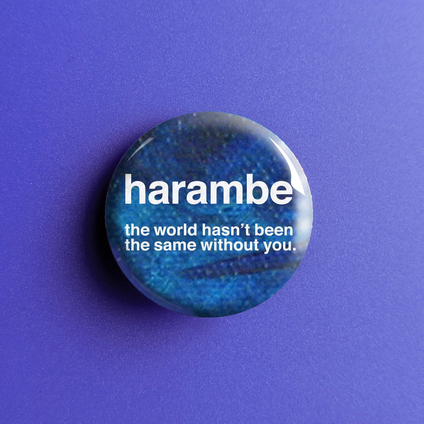 Harambe - Button Pin