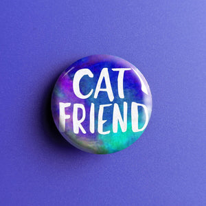 Cat Friend - Button Pin