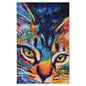 Holographic Art Print - "Galaxy Cat Sprinkles"